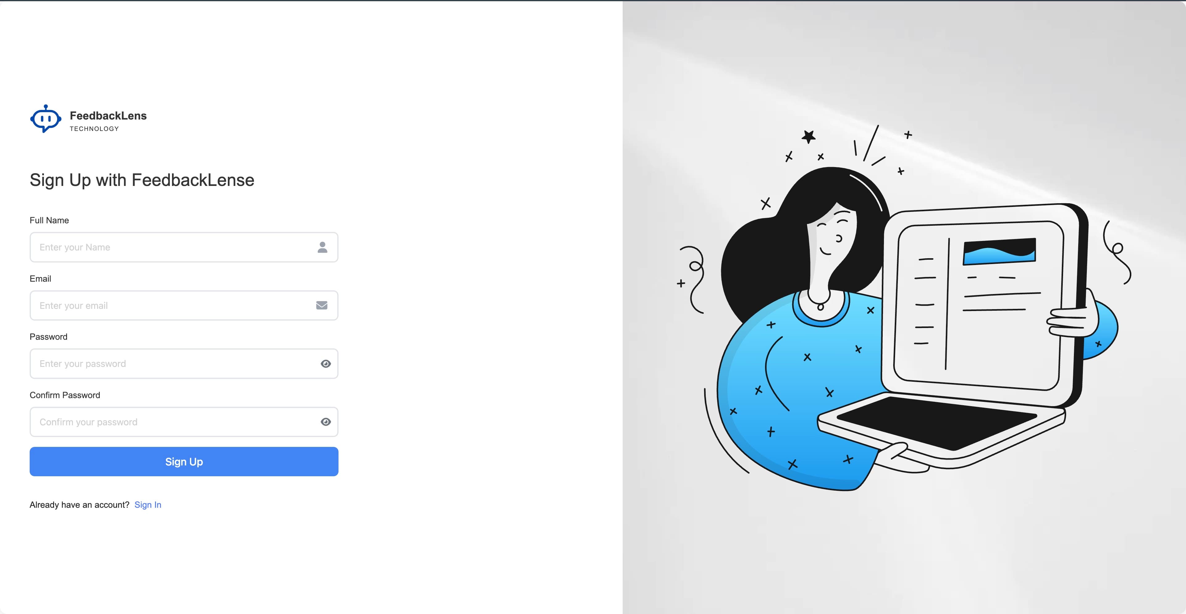 Sign Up