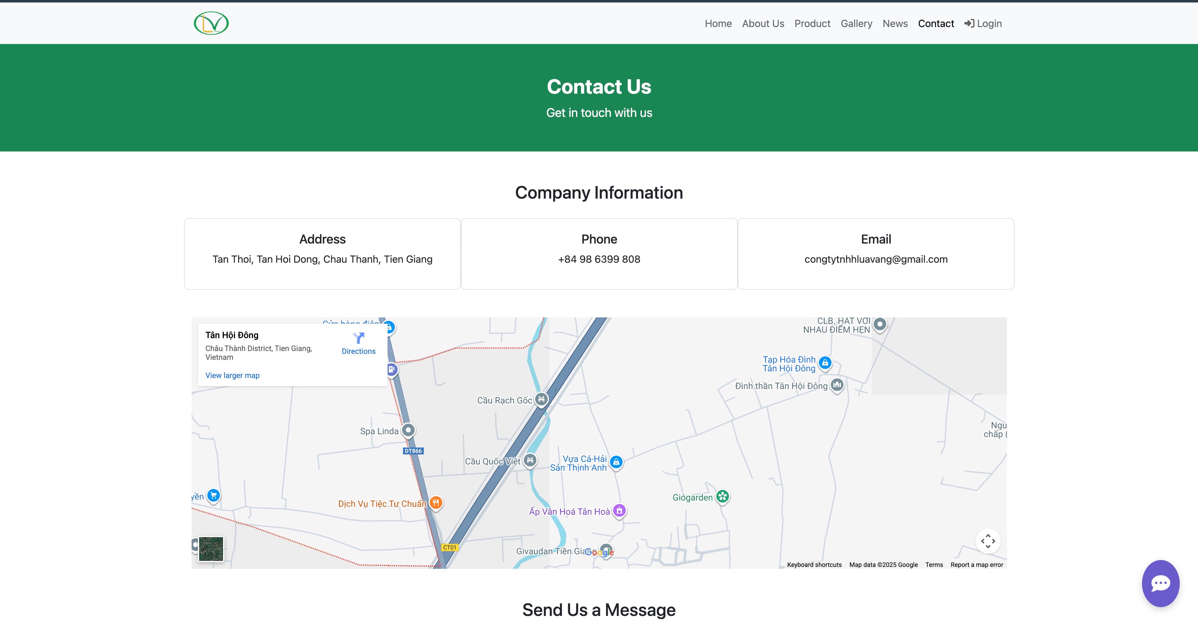 Contact Page